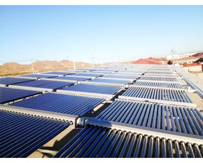 包頭卜漢圖村太陽(yáng)能采暖、熱水工程