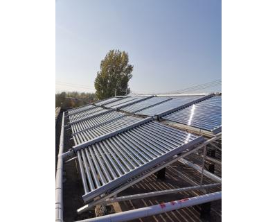 北京延慶區(qū)唐家堡村浴池太陽能+空氣能熱水項目